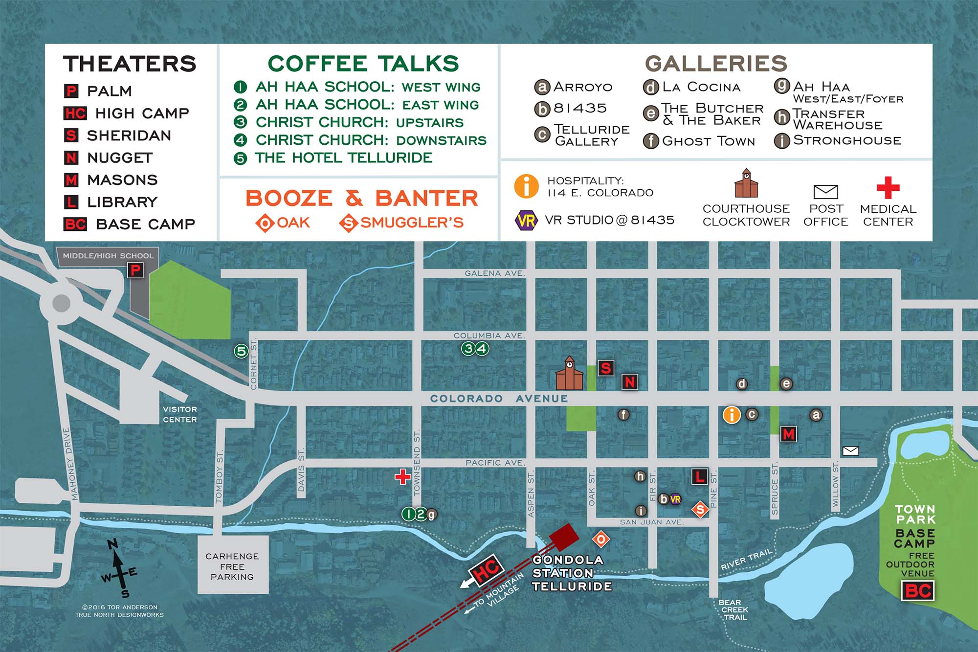 Town Of Telluride Map. Festival Map Mountainfilm town of telluride map. festival map mountainfilm