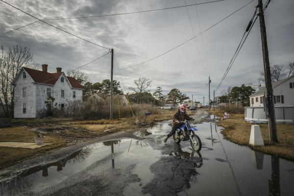 A still from Michael O. Snyder's project, Eroding Edges: