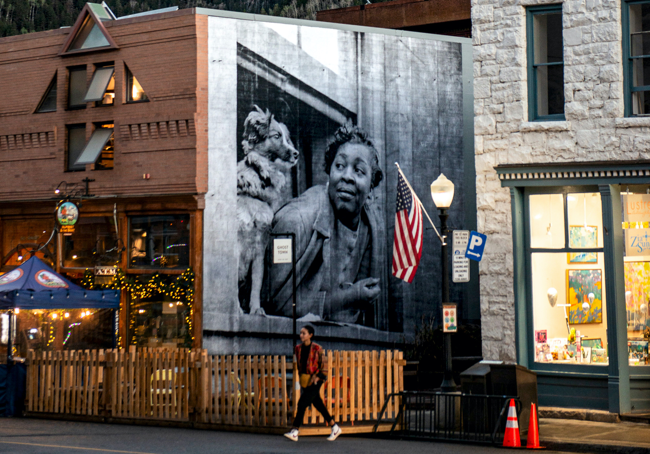 French Artist Installs a Gordon Parks Image on Telluride’s Main Street