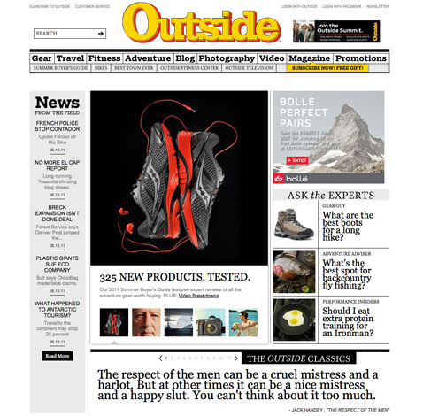 Outside Has a New Look