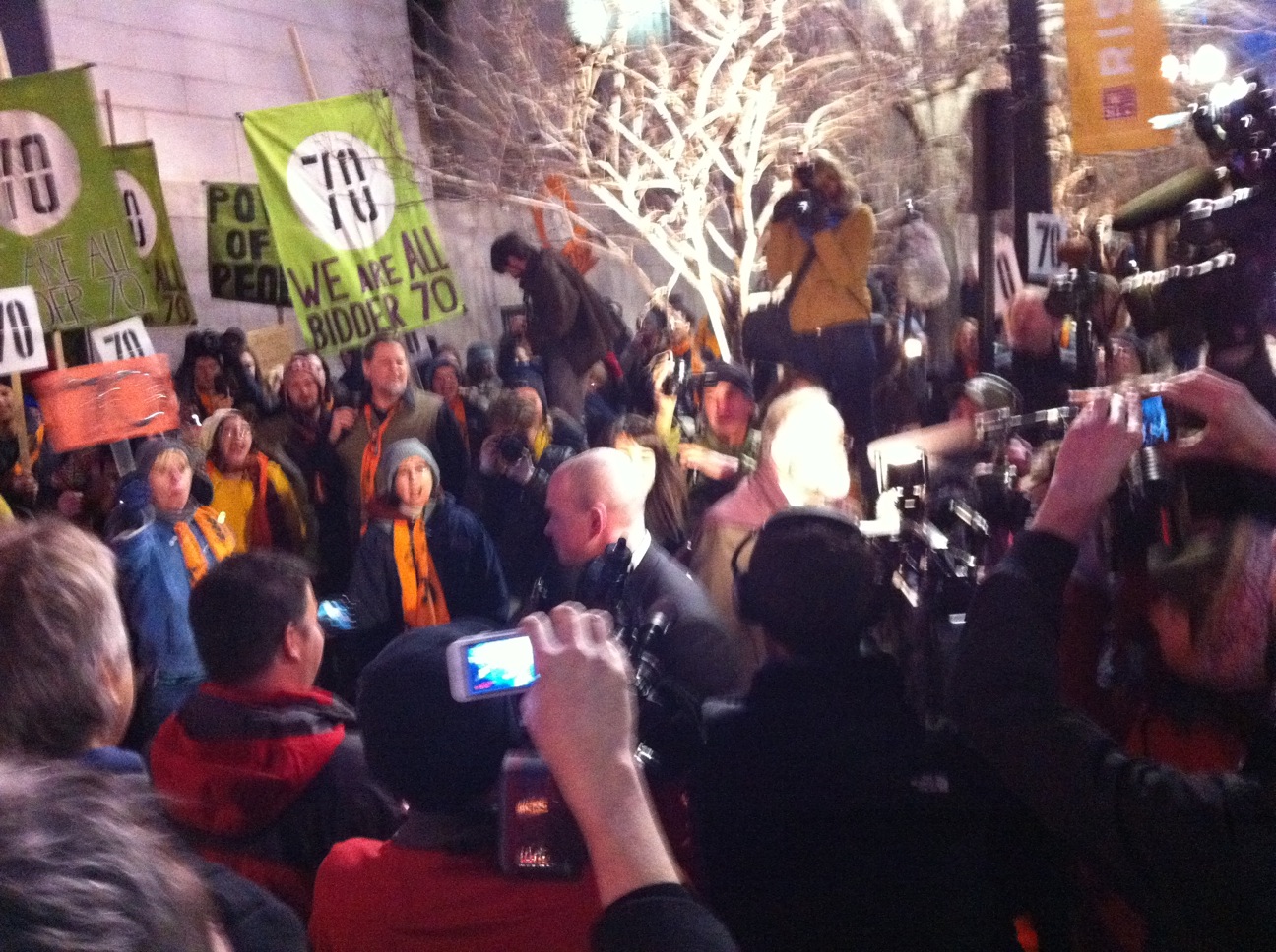 Live From Bidder 70 Trial: Support Continues
