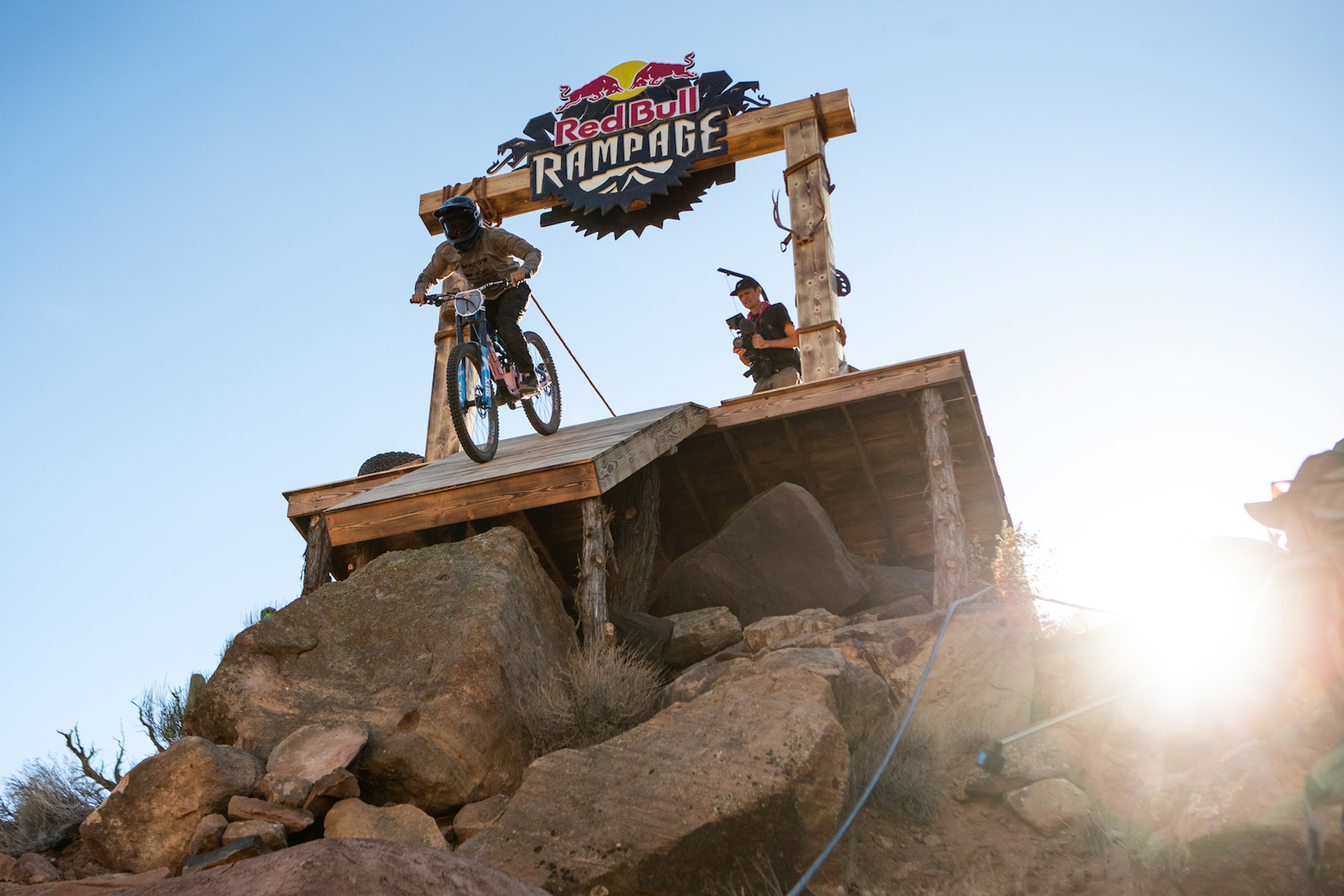 The First Woman Ever to Drop at Red Bull Rampage